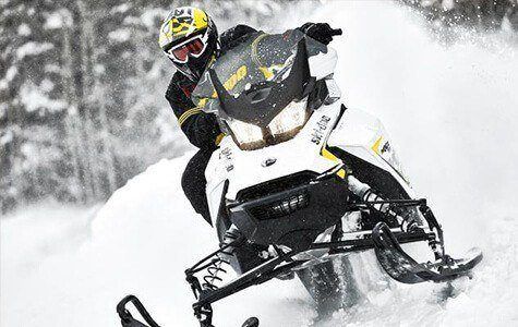 Snowmobiles sold at Sherwood Groves Powersports in Towanda, PA.